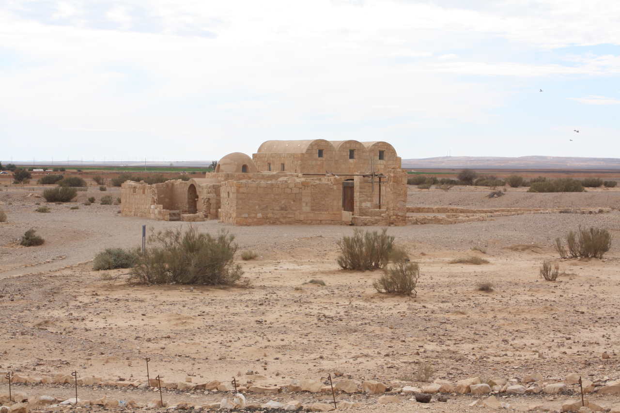 Zamki pustynne w Jordanii 